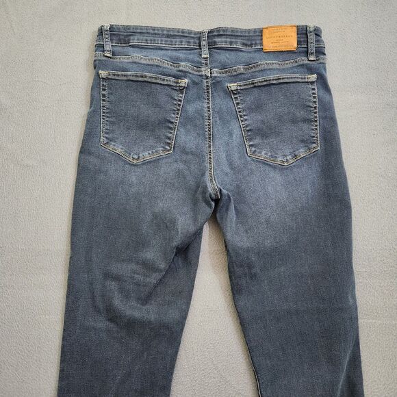 Lucky Brand Women 12/31 Dark Wash Mid Rise AVA Skinny Jeans - Picture 4 of 12